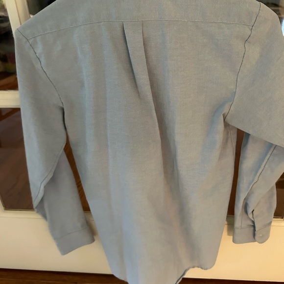 🌿Kayne boys blue button-down shirt, size 16🌿 - Picture 4 of 8